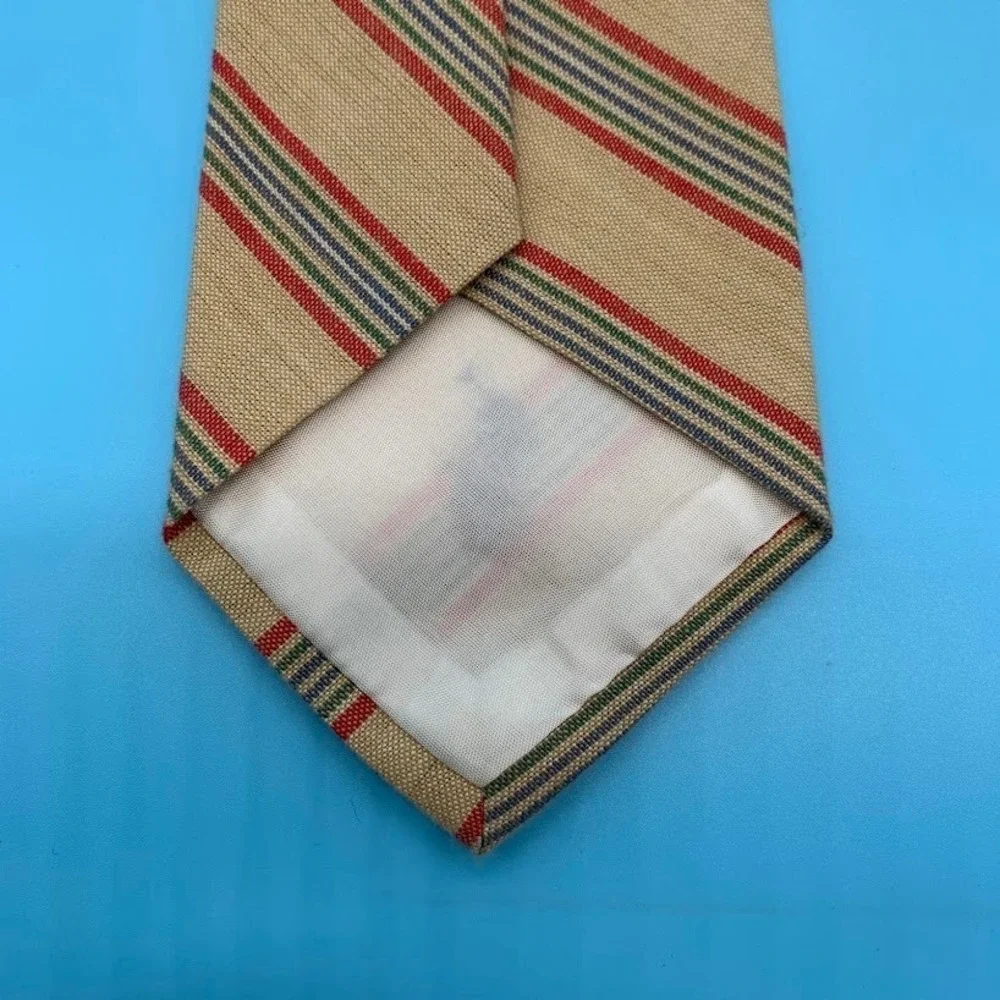 Vintage Polo by Ralph Lauren Striped Pony Logo Preppy Men's Classic Neck Tie